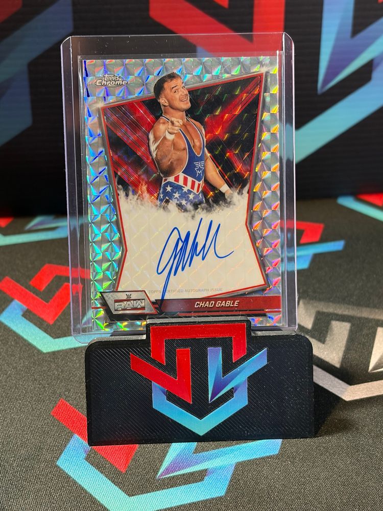 Immagine di Chad Gable Chrome Auto Geometric 1